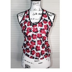 Nike Floral Racerback Tank Top